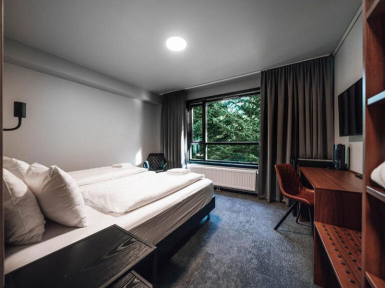 Interior of a room at the Blue Hotel on the Golden Circle